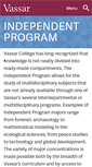 Mobile Screenshot of independentprogram.vassar.edu