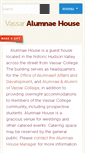 Mobile Screenshot of alumnaehouse.vassar.edu