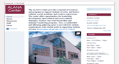 Desktop Screenshot of alana.vassar.edu