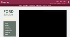 Desktop Screenshot of ford.vassar.edu